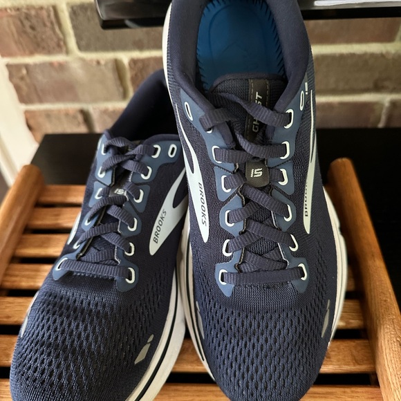 Brooks Dark Blue Athletic Sneakers  Ghost 15 - Picture 15 of 16